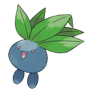 official artwork of oddish